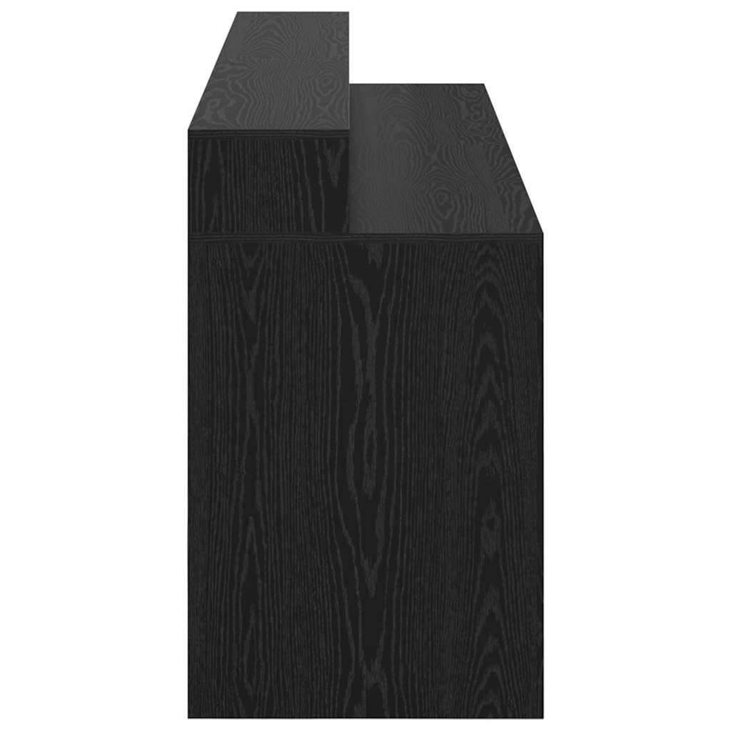 Schreibtisch Schwarze Eiche 200 x 55 x 91 cm Holzwerkstoff