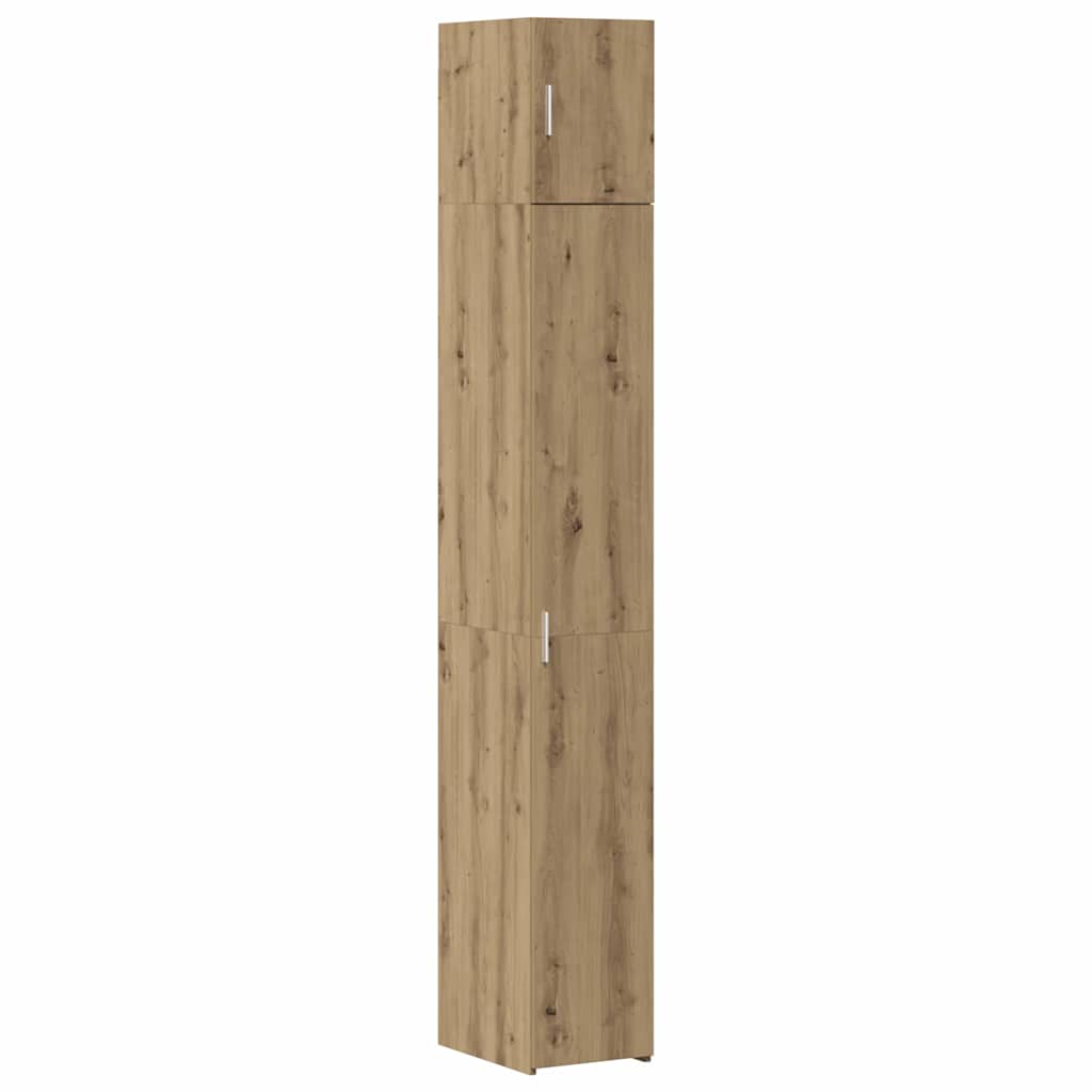 vidaXL Aufbewahrungsschrank 3 pcs Artisan-Eiche 30 x 42,5 x 225 cm