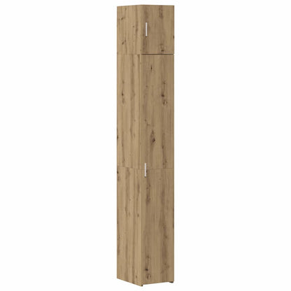 vidaXL Aufbewahrungsschrank 3 pcs Artisan-Eiche 30 x 42,5 x 225 cm