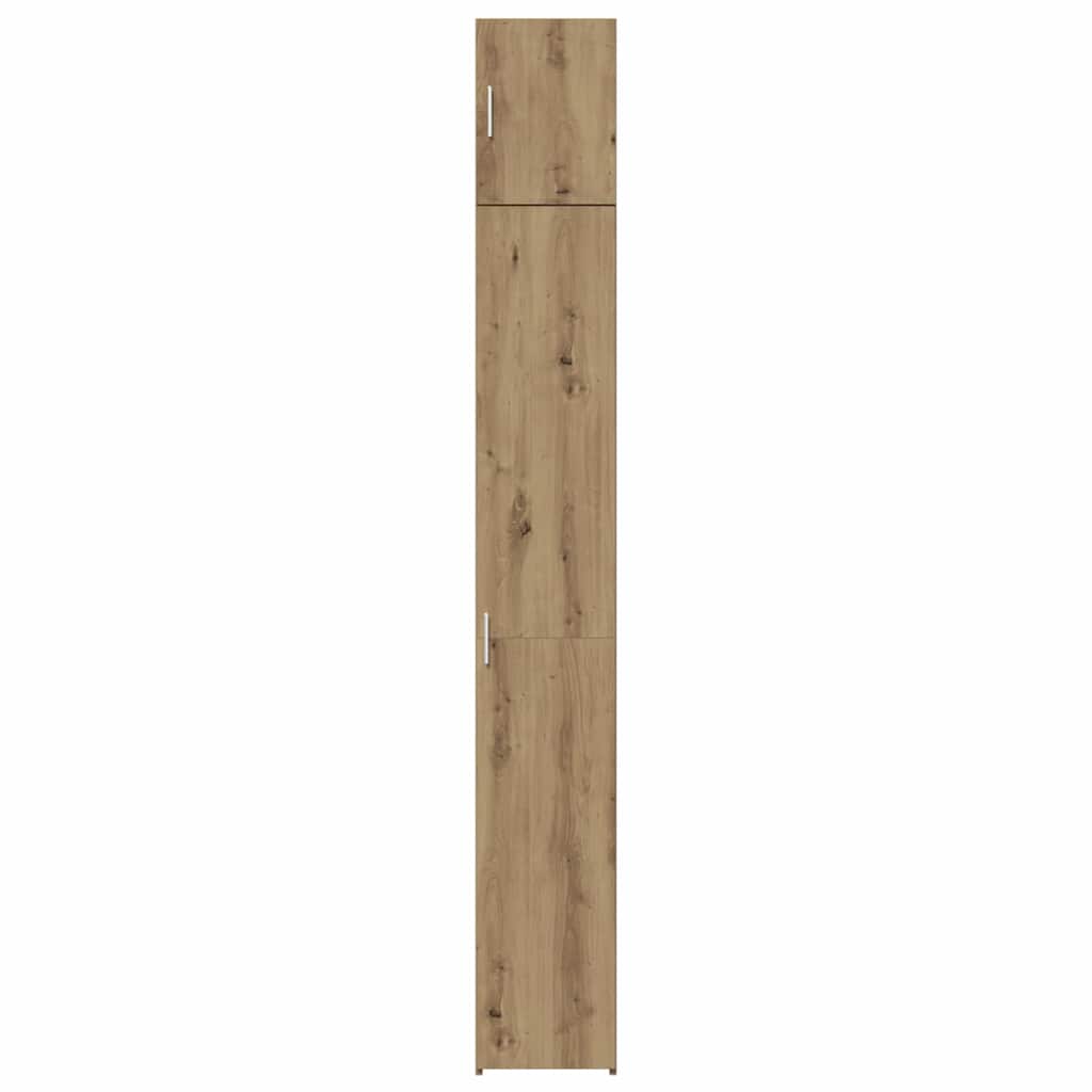 vidaXL Aufbewahrungsschrank 3 pcs Artisan-Eiche 30 x 42,5 x 225 cm
