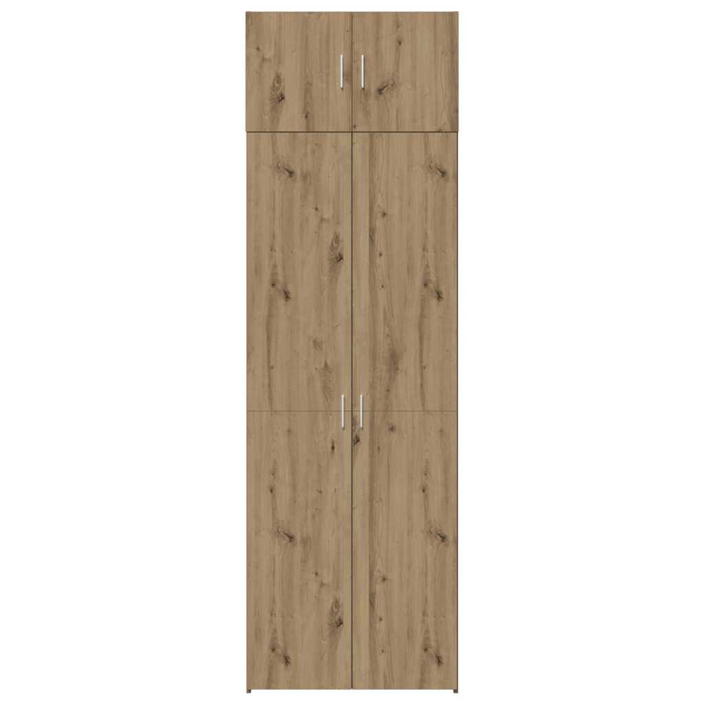 vidaXL Aufbewahrungsschrank 3 pcs Artisan-Eiche