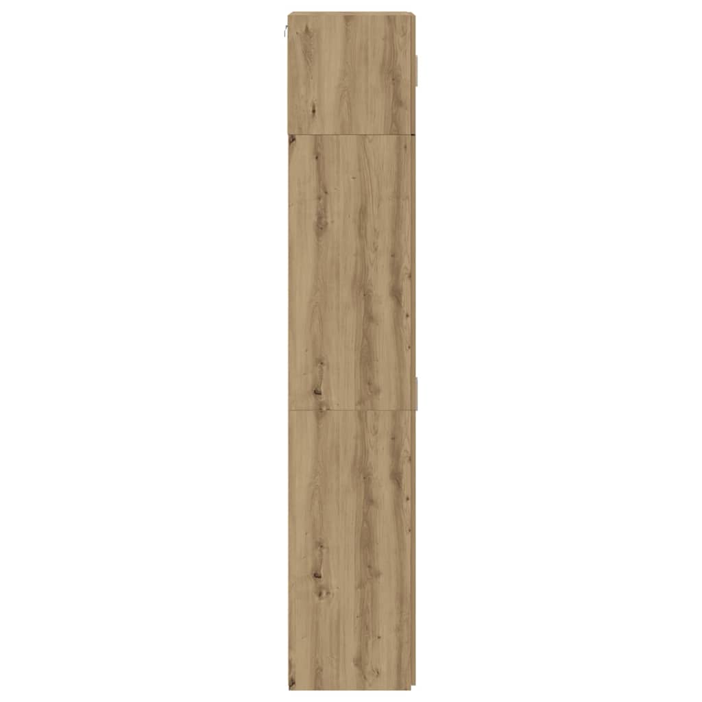 vidaXL Aufbewahrungsschrank 3 pcs Artisan-Eiche