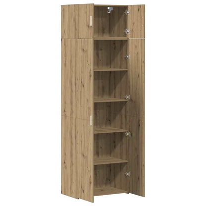 vidaXL Meuble de rangement 3 pcs chêne artisan