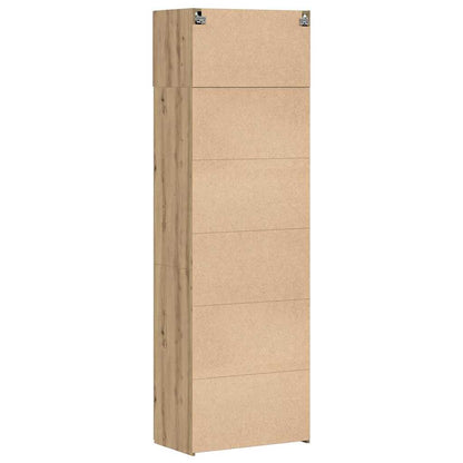 vidaXL Meuble de rangement 3 pcs chêne artisan