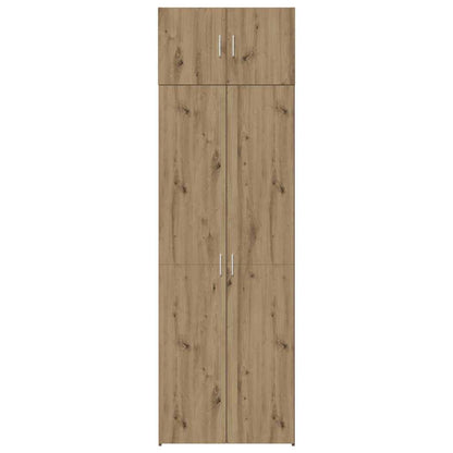 vidaXL Meuble de rangement 3 pcs chêne artisan