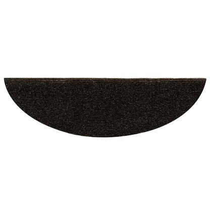 Stufenmatten Selbstklebend 30 Stk. 56x17x3 cm Dunkelbraun Halbrund
