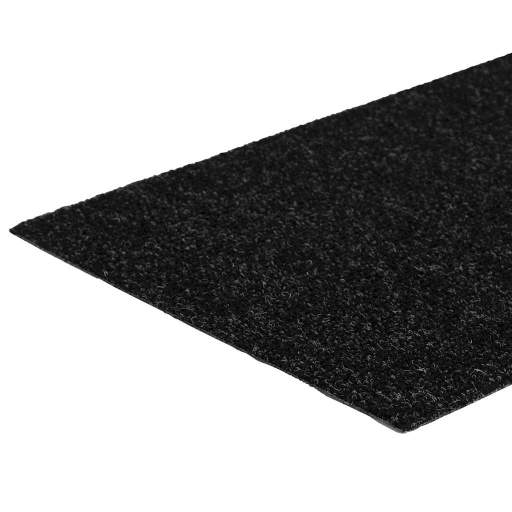 Stufenmatten Selbstklebend 30 Stk. 60x25 cm Schwarz Rechteckig