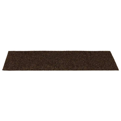vidaXL Stufenmatten Selbstklebend 30 Stk. 60x25 cm Braun Rechteckig