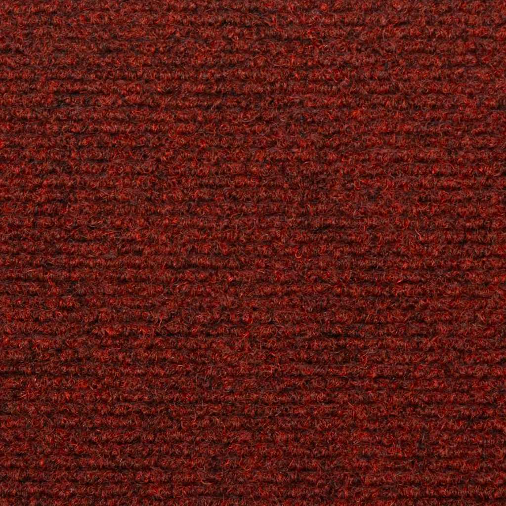 vidaXL Stufenmatten Selbstklebend 20 Stk. 65x21x4 cm Bordeauxrot Rechteckiger Rand