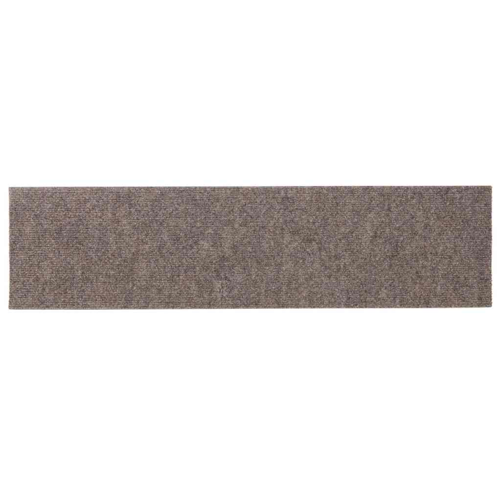 Stufenmatten Selbstklebend 30 Stk. 76x20 cm Beige Rechteckig