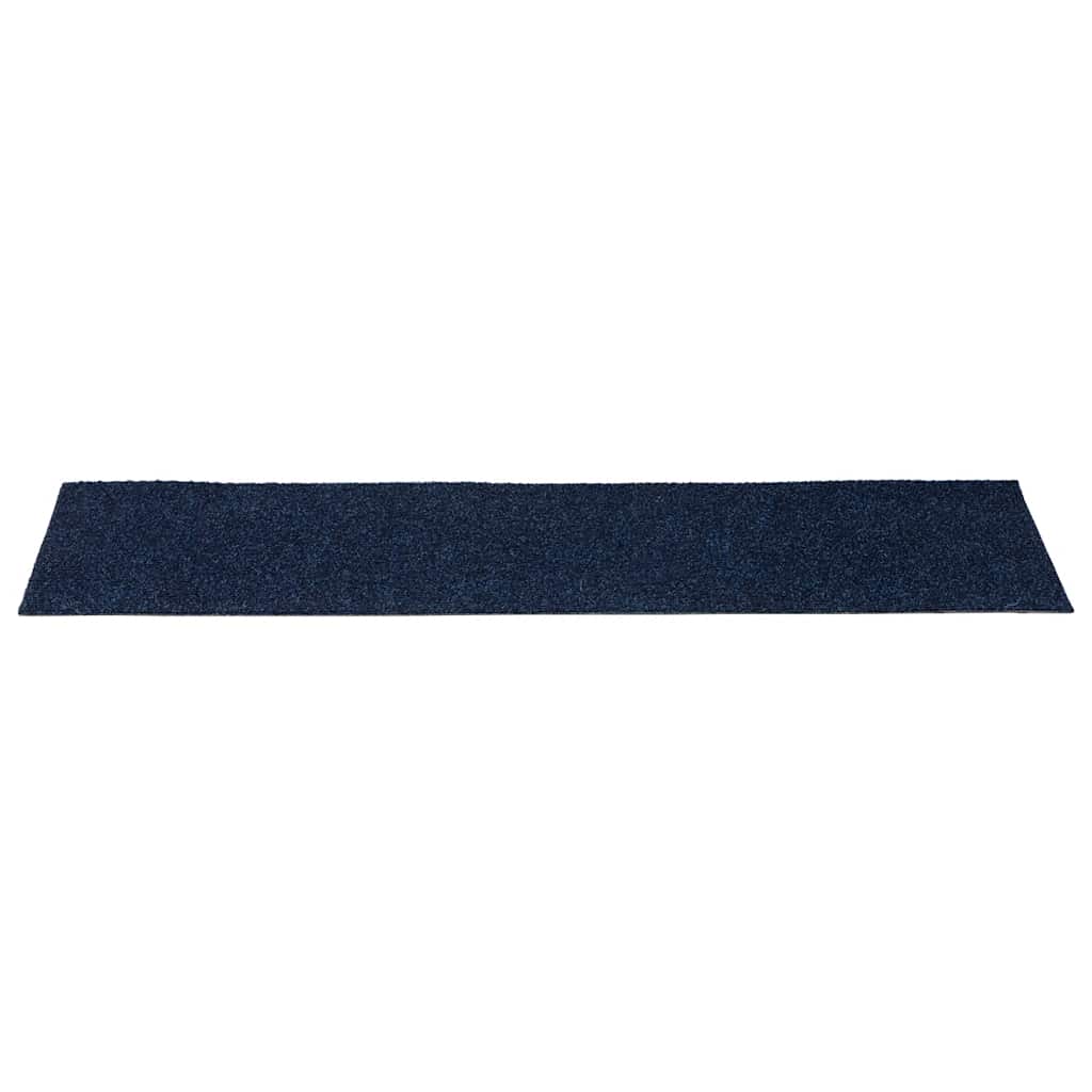 vidaXL Stufenmatten Selbstklebend 30 Stk. 76x20 cm Marineblau Rechteckig