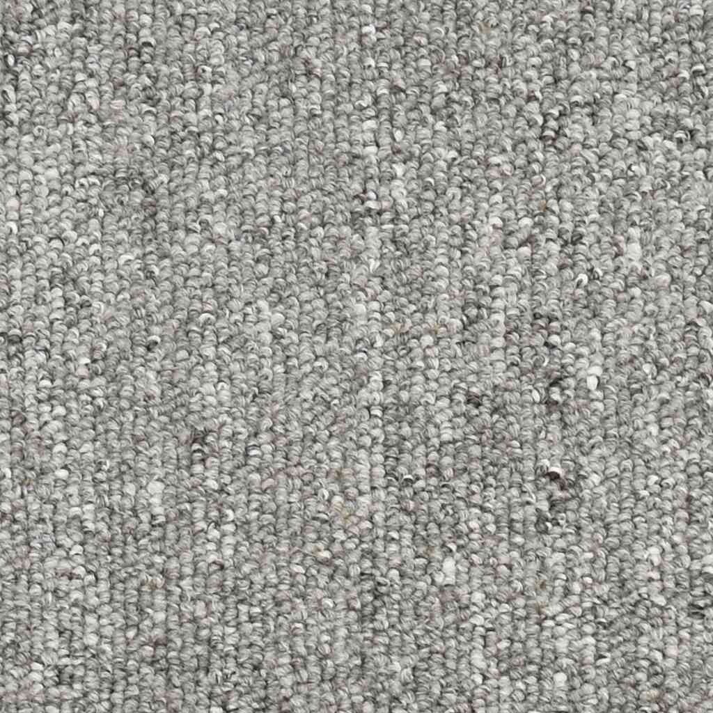 Stufenmatten 30 Stk. 56x17x3 cm Hellgrau Halbrund