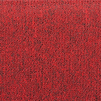 Stufenmatten 30 Stk. 65x24x4 cm Rot Halbrund Groß