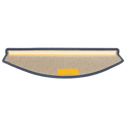 Stufenmatten 30 Stk. 65x24x4 cm Hellgrau und Blau Halbrund Groß