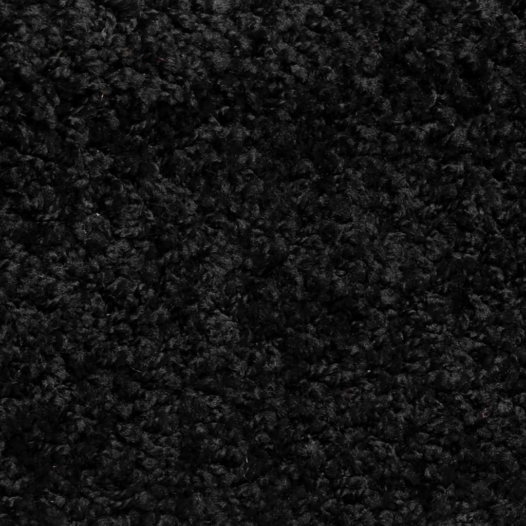 Stufenmatten 20 Stk. 56x17x3 cm Schwarz Halbrund