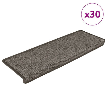Stufenmatten Selbstklebend Sisal-Optik 30 Stk. 65x21x4cm