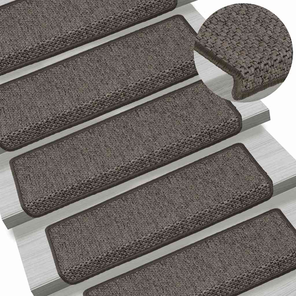 Stufenmatten Selbstklebend Sisal-Optik 30 Stk. 65x21x4cm
