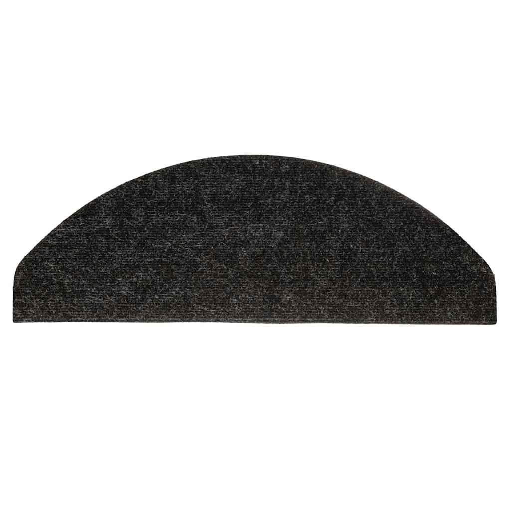 Stufenmatten Selbstklebend 30 Stk. Anthrazit 65x22,5x3,5 cm