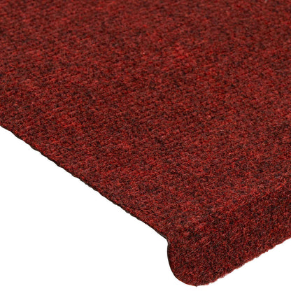 Stufenmatten Selbstklebend 30 Stk. Rot 65x24,5x3,5 cm