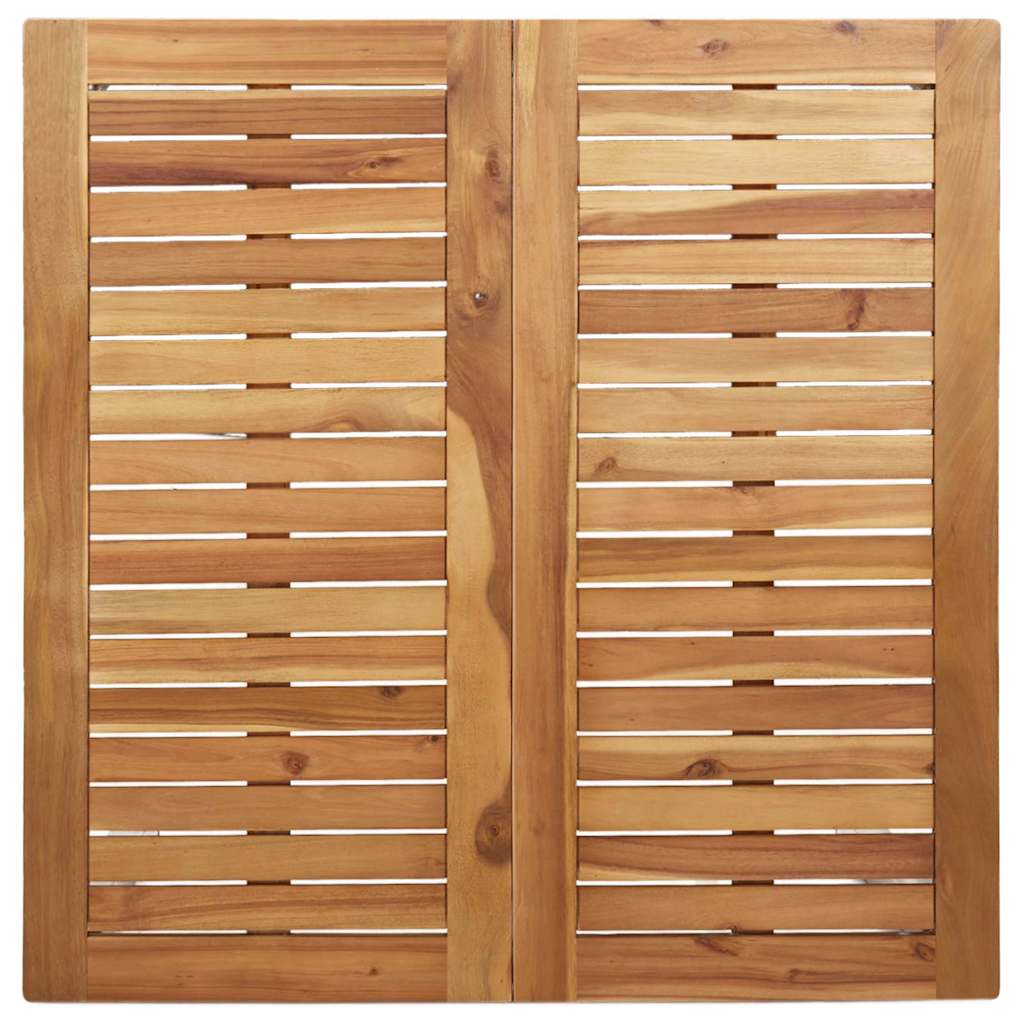 Garten Essgruppe 5 pcs Braun Massivholz Akazie