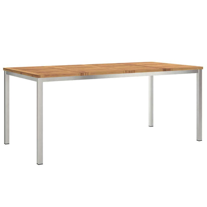 vidaXL Outdoortisch-Set 5 pcs Braun Massivholz Akazie