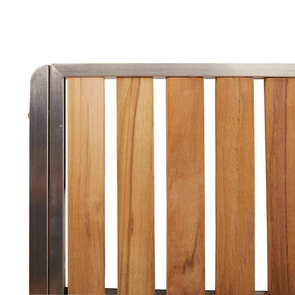 vidaXL Gartenstuhl 6 pcs Braun 56 x 54,5 x 87 cm Massivholz Teak