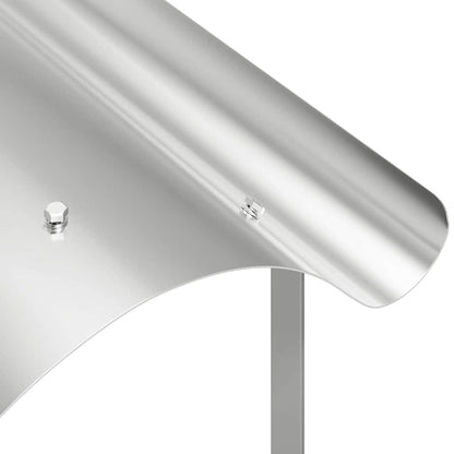 Schornsteinkappe Silber 59,5 x 50 x 36,5 cm Edelstahl