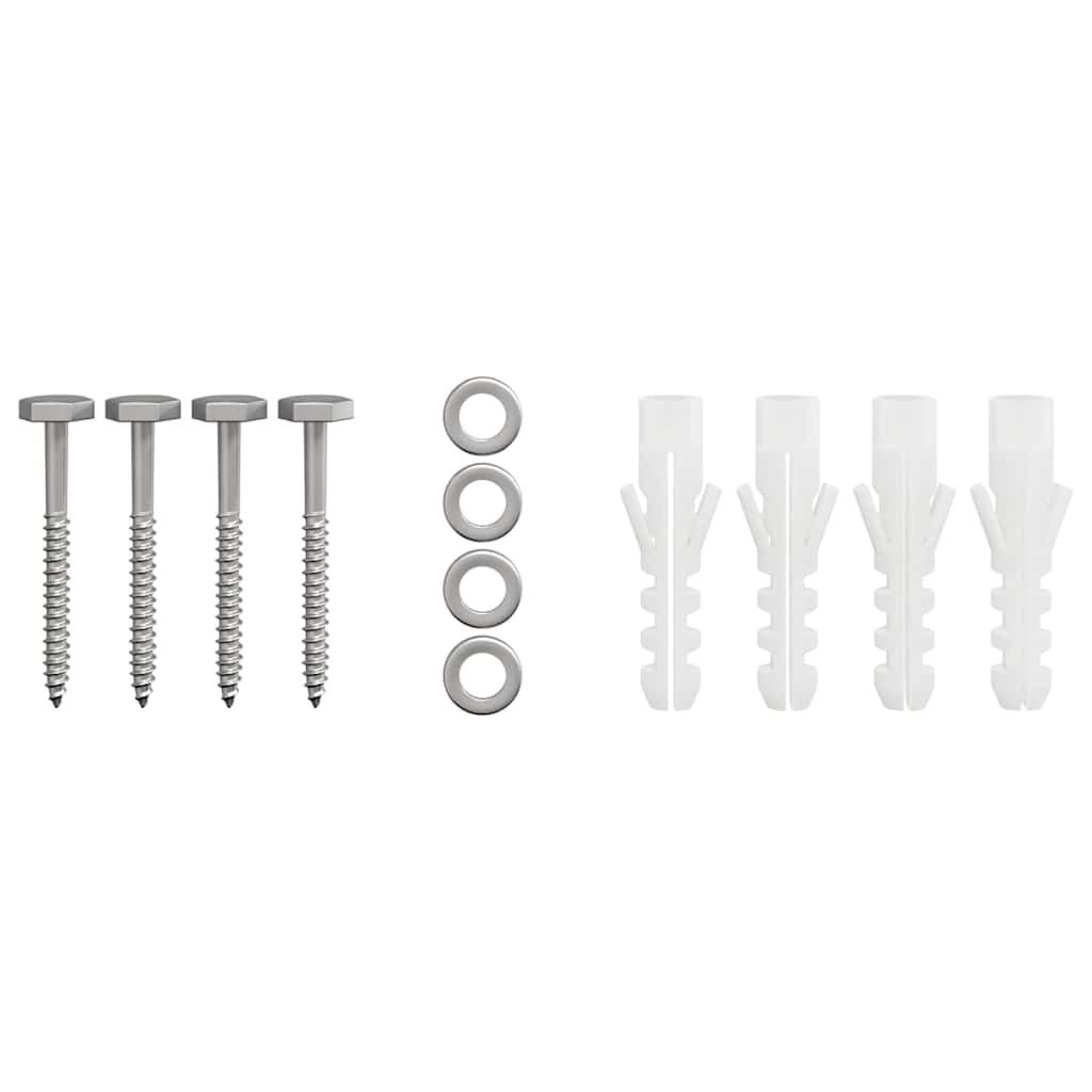 Schornsteinkappe Silber 59,5 x 50 x 36,5 cm Edelstahl