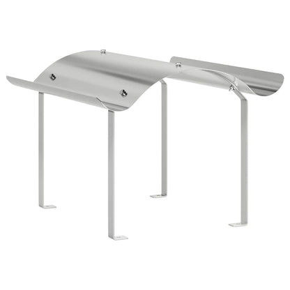 Schornsteinkappe Silber 59,5 x 50 x 36,5 cm Edelstahl