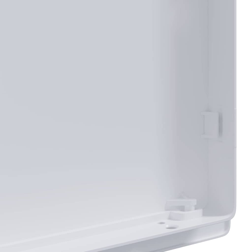 Zugangspanels 2 pcs Weiß 15 x 23 cm ABS Kunststoff