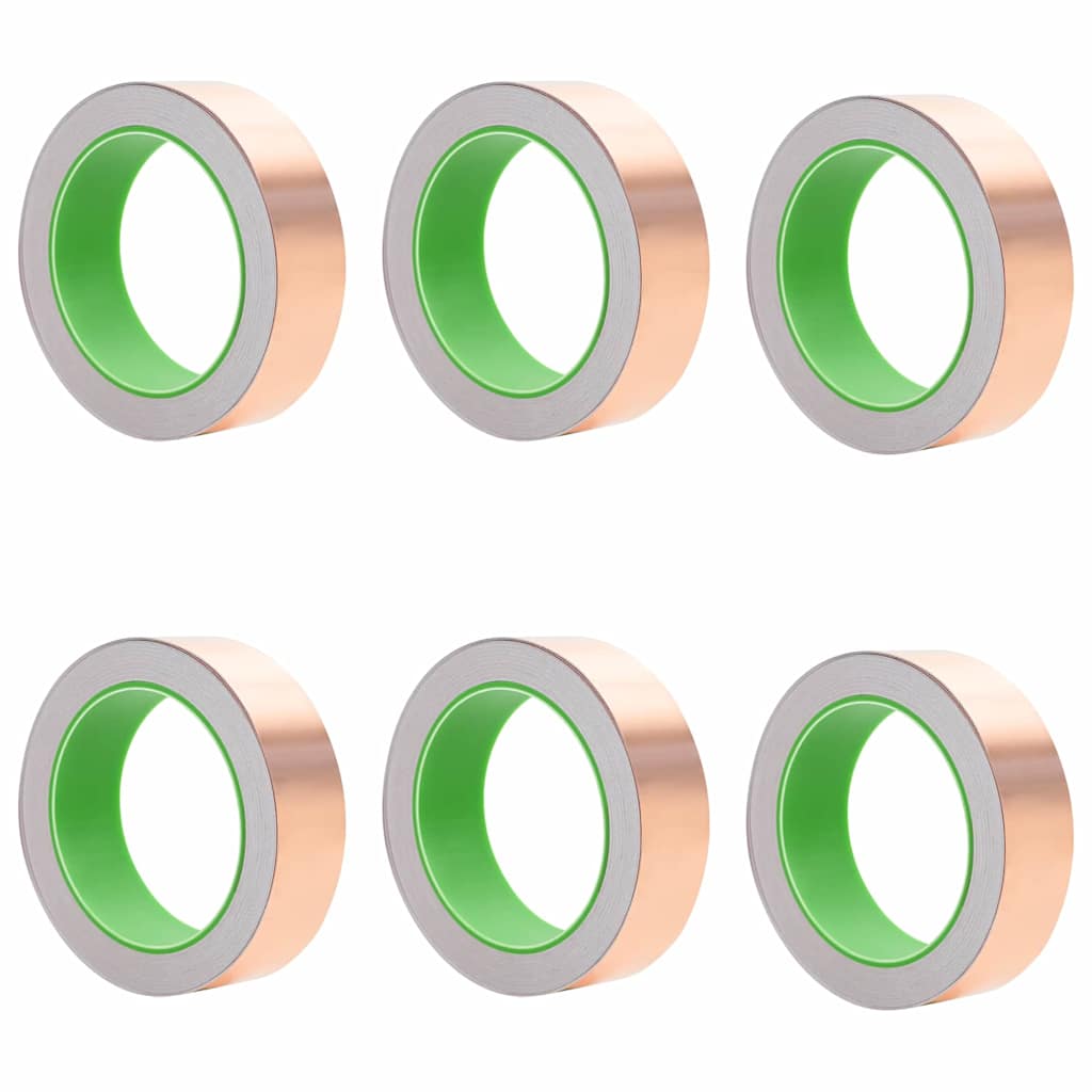 Kupferband 6 pcs Kupfer 2000 x 3 cm Kupfer