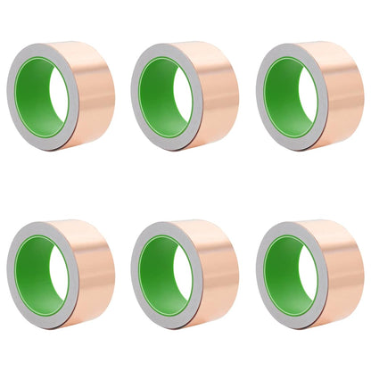 Kupferband 6 pcs Kupfer 2000 x 5 cm Kupfer