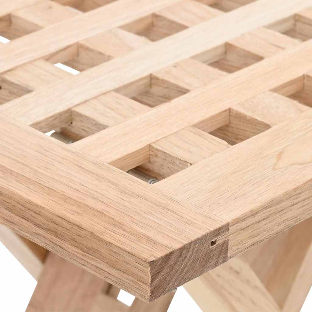 vidaXL Couchtisch Braun 33 x 33 x 40,5 cm Massivholz aus Walnuss