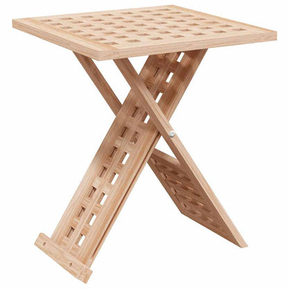 vidaXL Couchtisch Braun 33 x 33 x 40,5 cm Massivholz aus Walnuss
