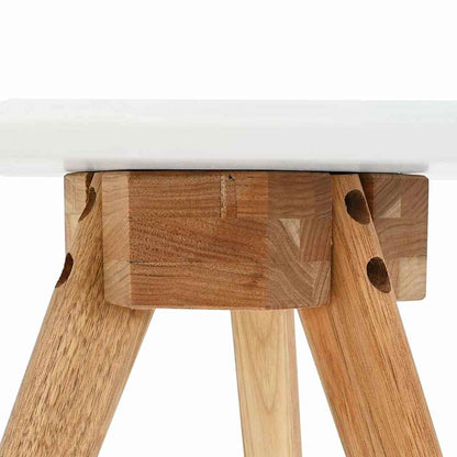 vidaXL Couchtisch 3 pcs Braun Massivholz aus Walnuss