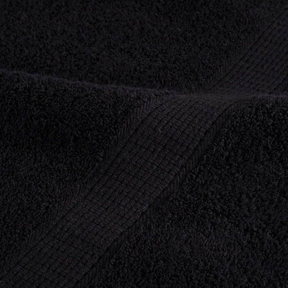 Gästetuch SOLUND 25 pcs Schwarz 100 x 200 cm 550 gsm