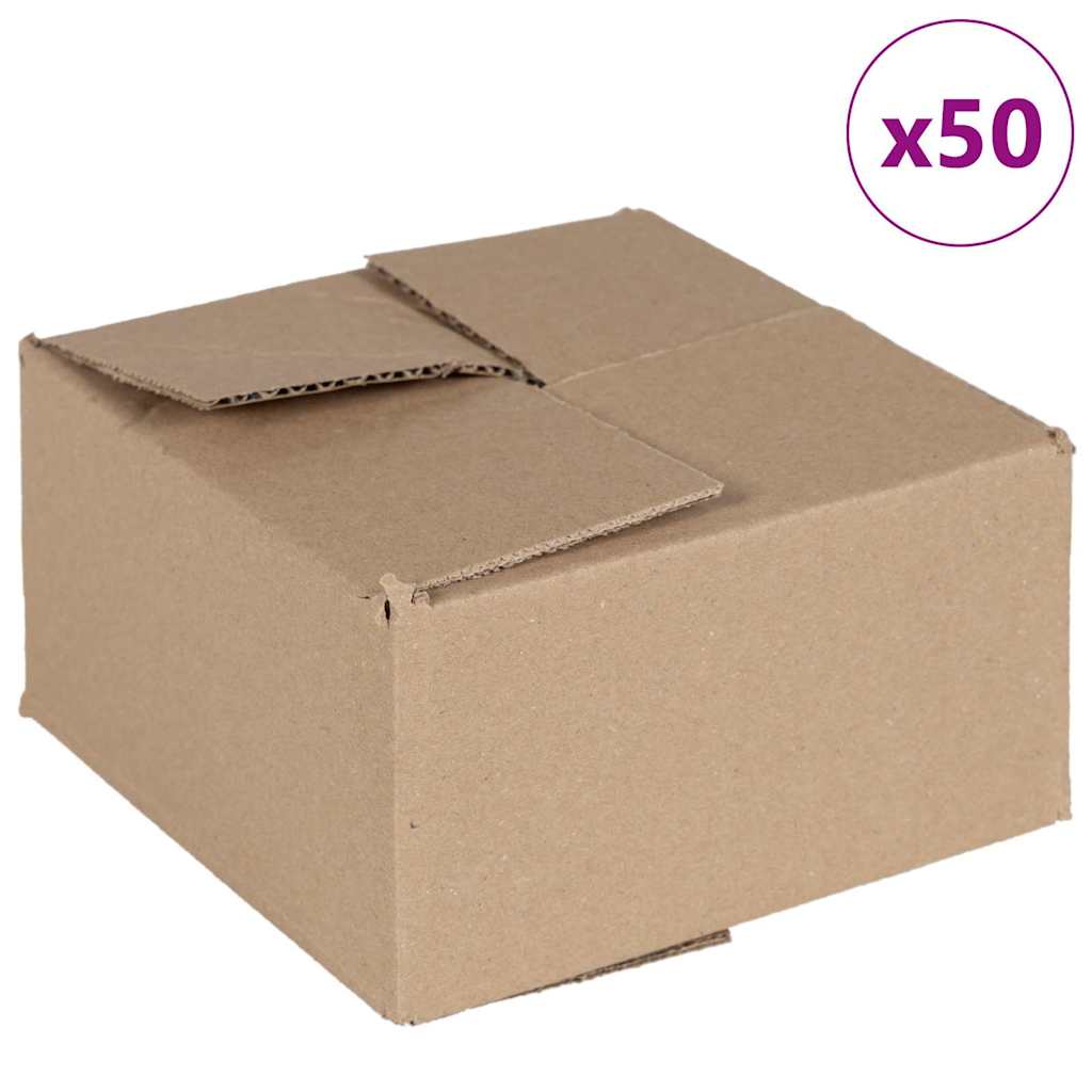 Faltbox mit Speicher 50 pcs Natur 15 x 15 x 8 cm Karton
