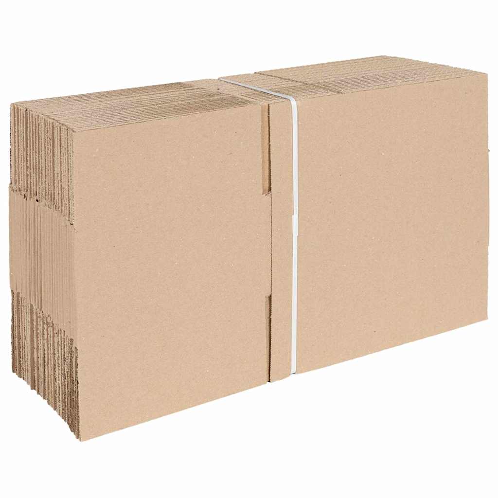 Faltbox mit Speicher 50 pcs Natur 25 x 17,5 x 10 cm Karton