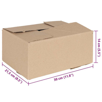 Faltbox mit Speicher 50 pcs Natur 30 x 21,5 x 14 cm Karton