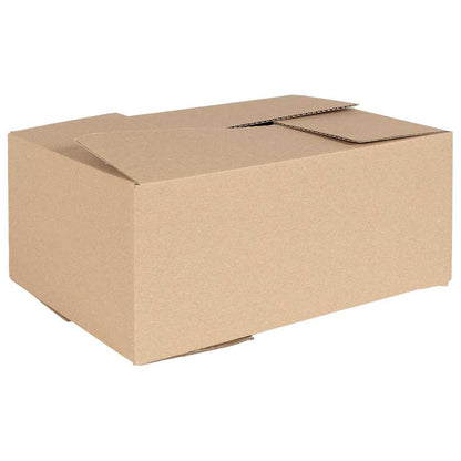 Faltbox mit Speicher 50 pcs Natur 35 x 24 x 15 cm Karton