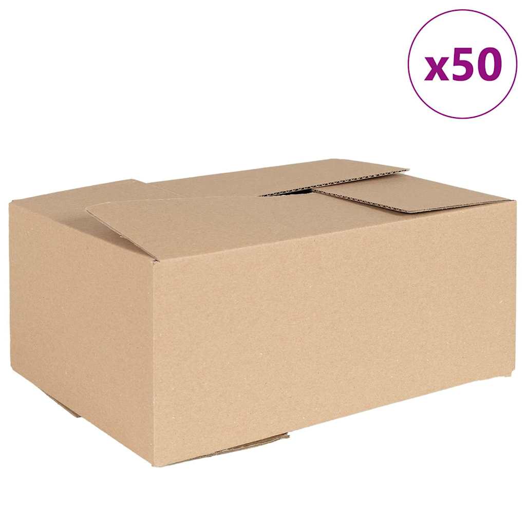 Faltbox mit Speicher 50 pcs Natur 35 x 24 x 15 cm Karton