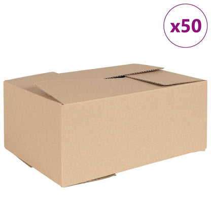 Faltbox mit Speicher 50 pcs Natur 35 x 24 x 15 cm Karton
