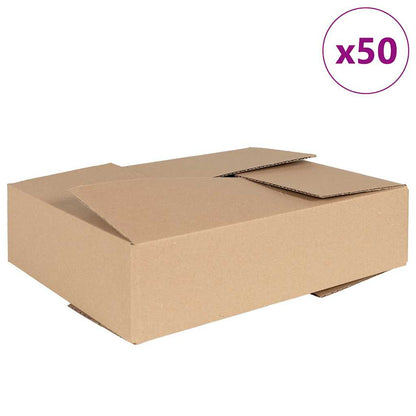 Faltbox mit Speicher 50 pcs Natur 40 x 30 x 10 cm Karton