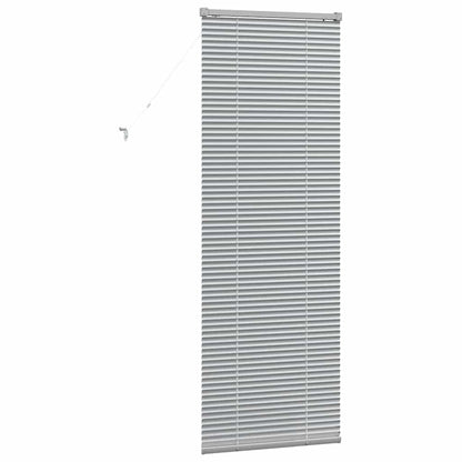 vidaXL Balkenjalousien Silber 175 x 55 cm Aluminium