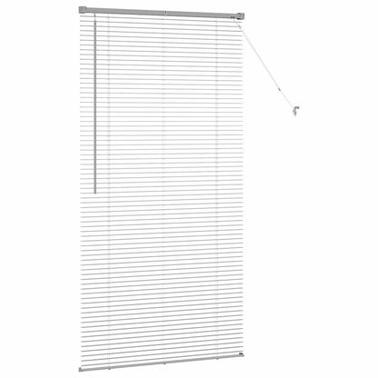 vidaXL Balkenjalousien Silber 175 x 90 cm Aluminium