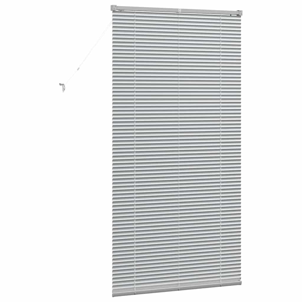 vidaXL Balkenjalousien Silber 175 x 90 cm Aluminium