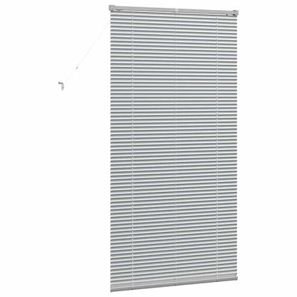 vidaXL Balkenjalousien Silber 175 x 90 cm Aluminium