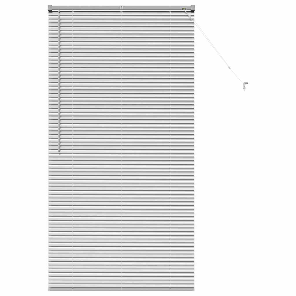 vidaXL Balkenjalousien Silber 175 x 90 cm Aluminium