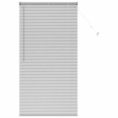 vidaXL Balkenjalousien Silber 175 x 90 cm Aluminium