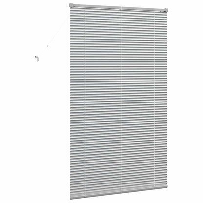 vidaXL Balkenjalousien Silber 175 x 100 cm Aluminium